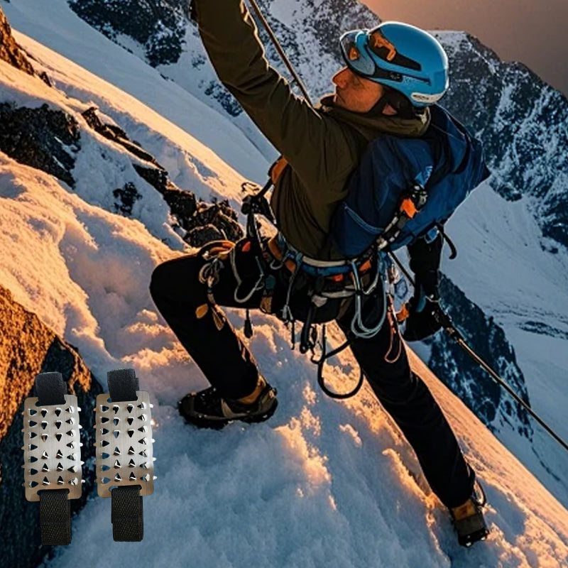 Kit de crampons antidérapants résistants pour chaussures