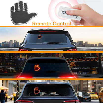 🔥-50% DE RÉDUCTION✨Lampe geste doigt d'honneur🖕Avec télécommande, déco originale pour fêtes et chambre