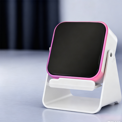 Haut-parleur Bluetooth à Induction Sans Fil 5-en-1 avec Support Téléphone Réglable