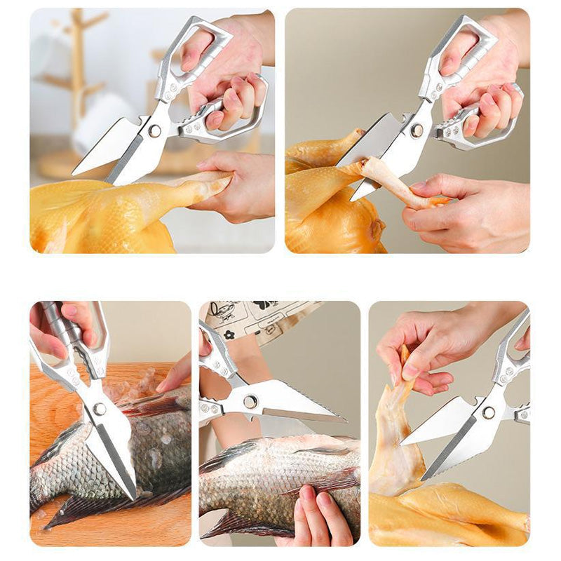 ⏳Offre à durée limitée : 43 % de réduction⏰Ciseaux de cuisine multifonctionnels et puissants✂️🦴