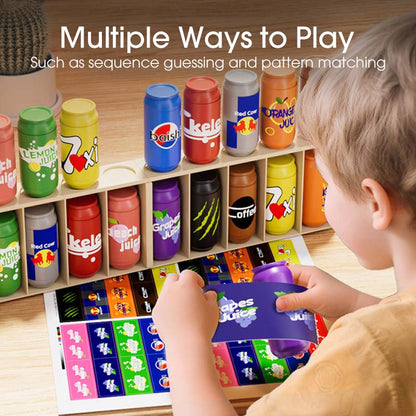 Jouets pour enfants assortis à la couleur des bouteilles