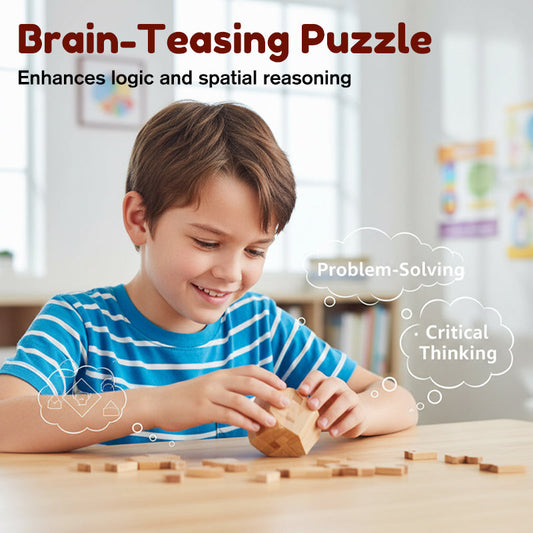 Puzzle classique en bois Luban Lock