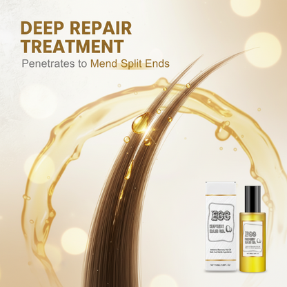 🔥Huile capillaire intensive à la protéine d'œuf | 2 achetés, 1 offert✨