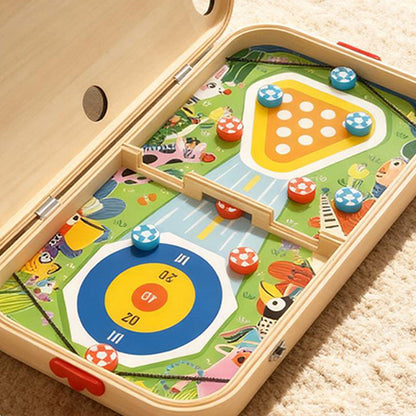 Jeu de table en bois 6 en 1 pour enfants