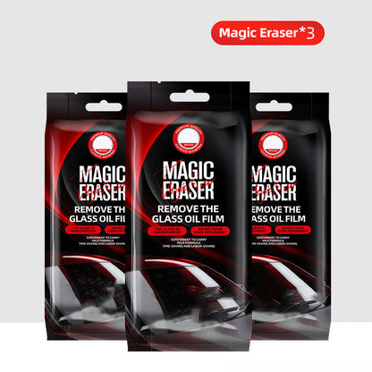 ✨ Éponge Magique pour Vitres de Voiture – Élimine en un seul geste films d’huile et traces d’eau ! Meilleure visibilité la nuit, formule douce pH 7 !