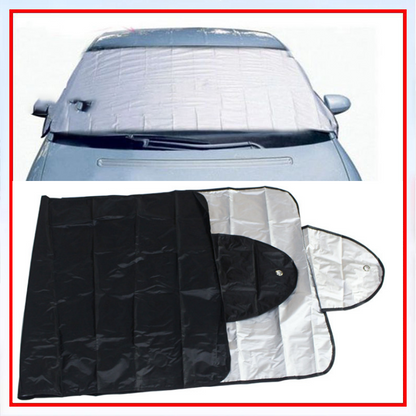 Housse pour vitres de voiture avec ventouses