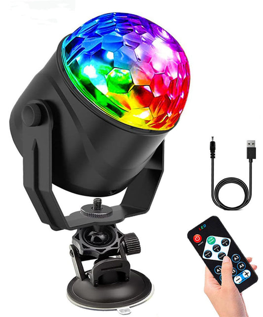 Boule Disco Magique Lumineuse Tournoyante