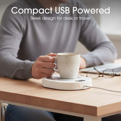 Sous-verre chauffant USB intelligent