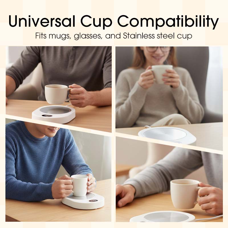 Sous-verre chauffant USB intelligent