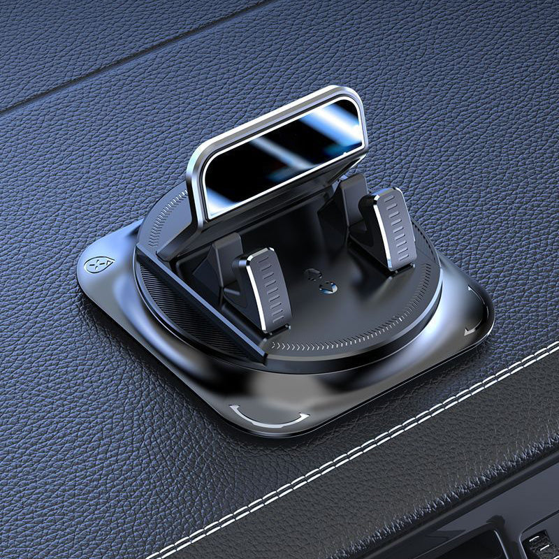 Support de téléphone pour voiture 🔄🚗 | Orientable à 360° · Verrouillage à une main en 0,1 s · Antidérapant et n'abîme pas le tableau de bord · Étanche et résistant aux taches