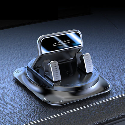 Support de téléphone pour voiture 🔄🚗 | Orientable à 360° · Verrouillage à une main en 0,1 s · Antidérapant et n'abîme pas le tableau de bord · Étanche et résistant aux taches