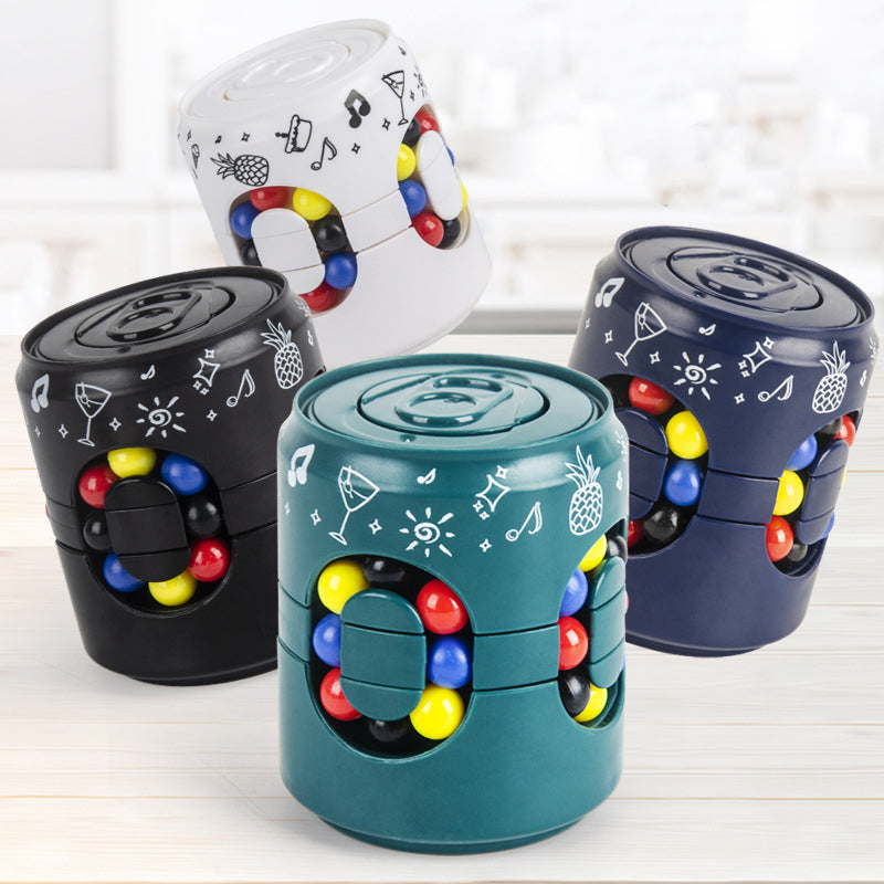 🌀 -50% DE RÉDUCTION ! SPINNER 2-EN-1 ANTI-STRESS & ÉDUCATIF – Design Canette Soda, LED, 3D Puzzle, Rotation Fluide ✨🎯🌟