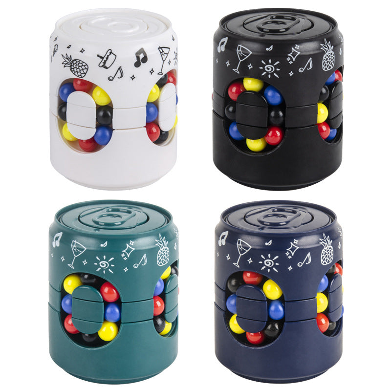 🌀 -50% DE RÉDUCTION ! SPINNER 2-EN-1 ANTI-STRESS & ÉDUCATIF – Design Canette Soda, LED, 3D Puzzle, Rotation Fluide ✨🎯🌟