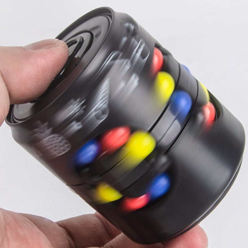 🌀 -50% DE RÉDUCTION ! SPINNER 2-EN-1 ANTI-STRESS & ÉDUCATIF – Design Canette Soda, LED, 3D Puzzle, Rotation Fluide ✨🎯🌟