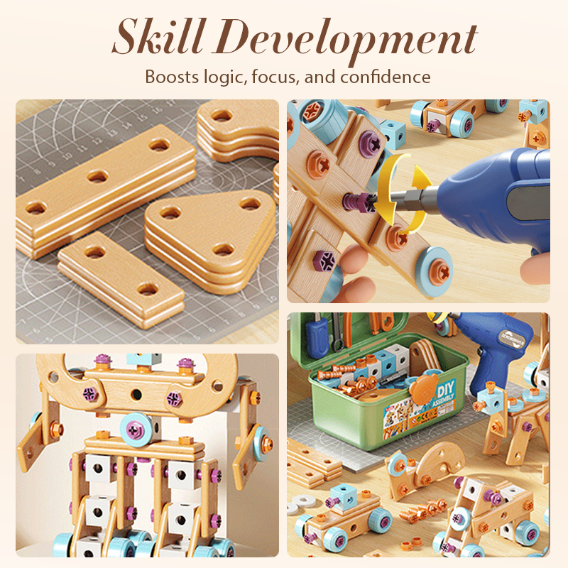 🎄 50% DE RÉDUCTION! 🛠️ Kit éducatif DIY – Créatif, éducatif & parfait pour les fêtes ✨