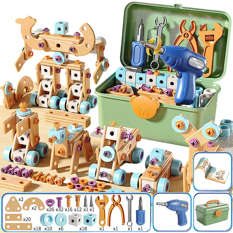 🎄 50% DE RÉDUCTION! 🛠️ Kit éducatif DIY – Créatif, éducatif & parfait pour les fêtes ✨