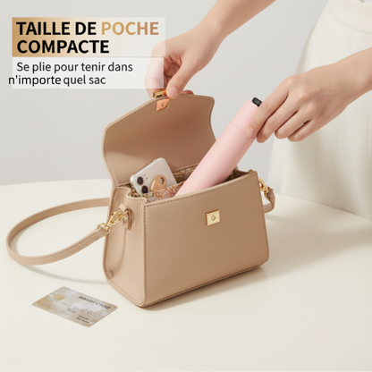 🖤Black Friday & Noël🎄Mini Parapluie Léger Soleil & Pluie avec Protection UV