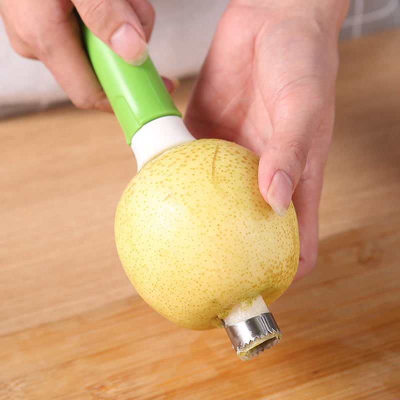 🍎Évideur et éplucheur de fruits en acier inoxydable 2 en 1
