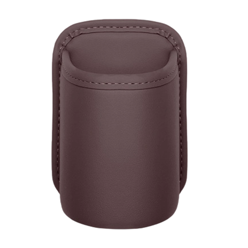 🥳 PROMO EXCEPTIONNELLE 2026 💞 +50 000 exemplaires vendus !  🚗🧺 −50 % sur le porte-gobelet en cuir pour portière auto. ✅ Large ouverture : accès facile aux boissons et au téléphone. 🔒 Fixation par clip, maintien sécurisé. 🛡️ Cuir PU résistant et élégant.