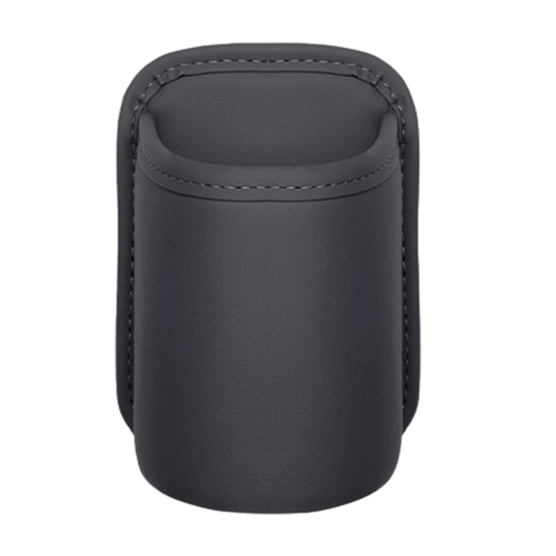 🥳 PROMO EXCEPTIONNELLE 2026 💞 +50 000 exemplaires vendus !  🚗🧺 −50 % sur le porte-gobelet en cuir pour portière auto. ✅ Large ouverture : accès facile aux boissons et au téléphone. 🔒 Fixation par clip, maintien sécurisé. 🛡️ Cuir PU résistant et élégant.