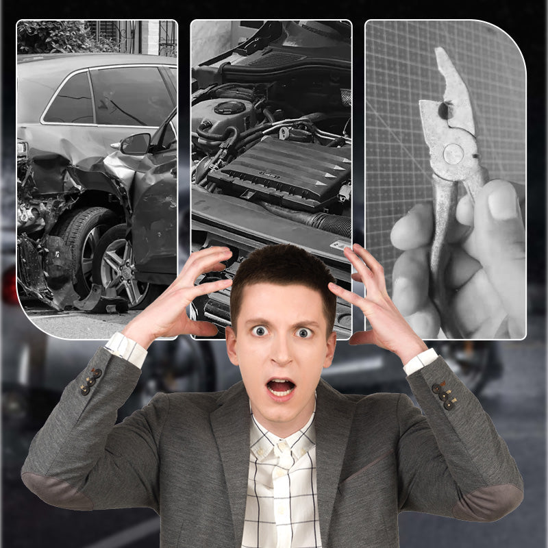 🔥🎉Kit multifonctionnel de réparation automobile – 9 en 1, conception ergonomique🔧🚗