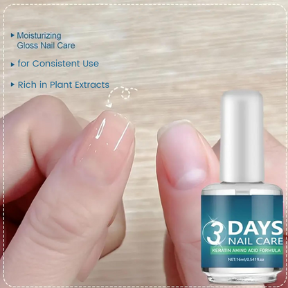 📢📢50 % de réduction !!! 🏆 Huile à Ongles Nourrissante à Séchage Rapide et Haute Brillance
