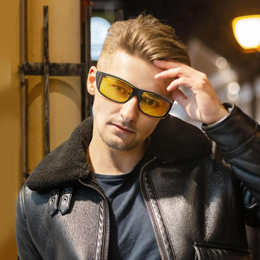 👓 Lunettes de conduite Dark Vision – antireflet et polarisées, parfaites pour la conduite de nuit ✨