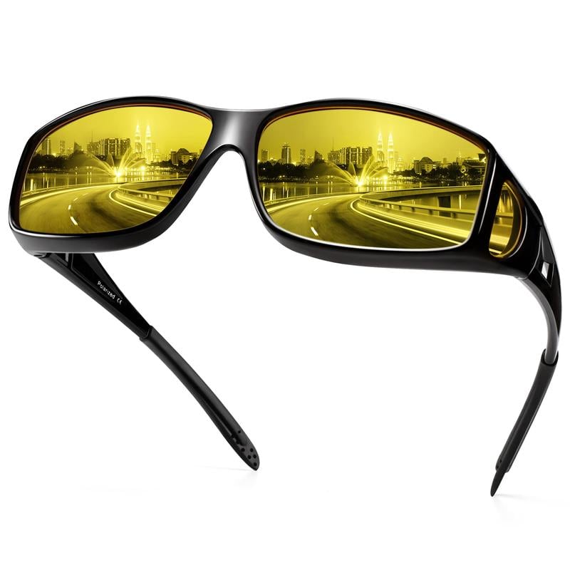 👓 Lunettes de conduite Dark Vision – antireflet et polarisées, parfaites pour la conduite de nuit ✨