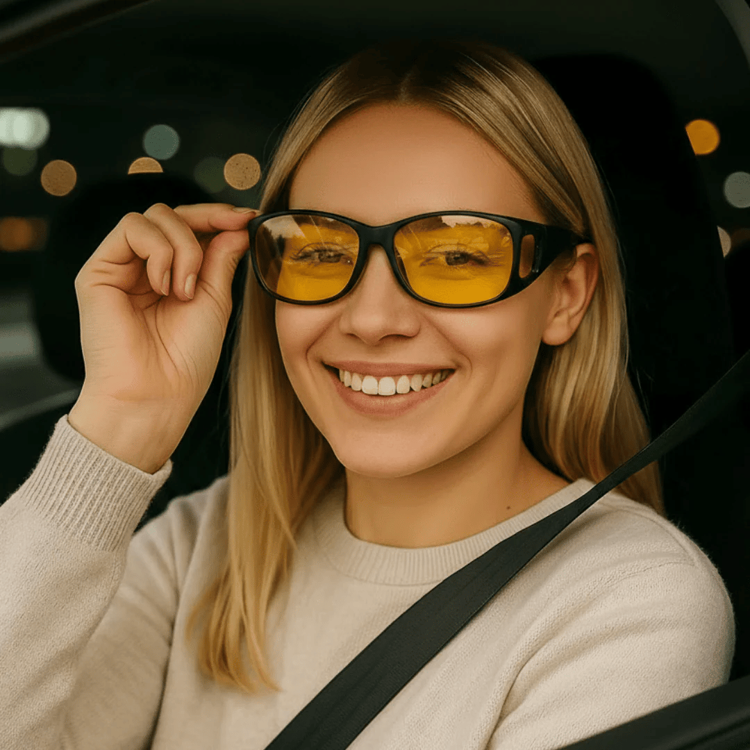 👓 Lunettes de conduite Dark Vision – antireflet et polarisées, parfaites pour la conduite de nuit ✨