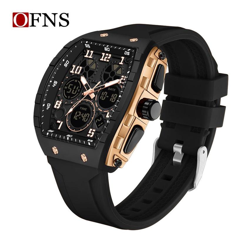 🎁Découvrez Noël 50 % DE RÉDUCTION🎄Montre automatique numérique lumineuse et sportive pour homme