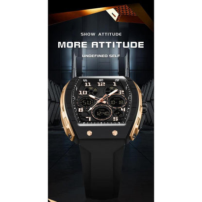 🎁Découvrez Noël 50 % DE RÉDUCTION🎄Montre automatique numérique lumineuse et sportive pour homme