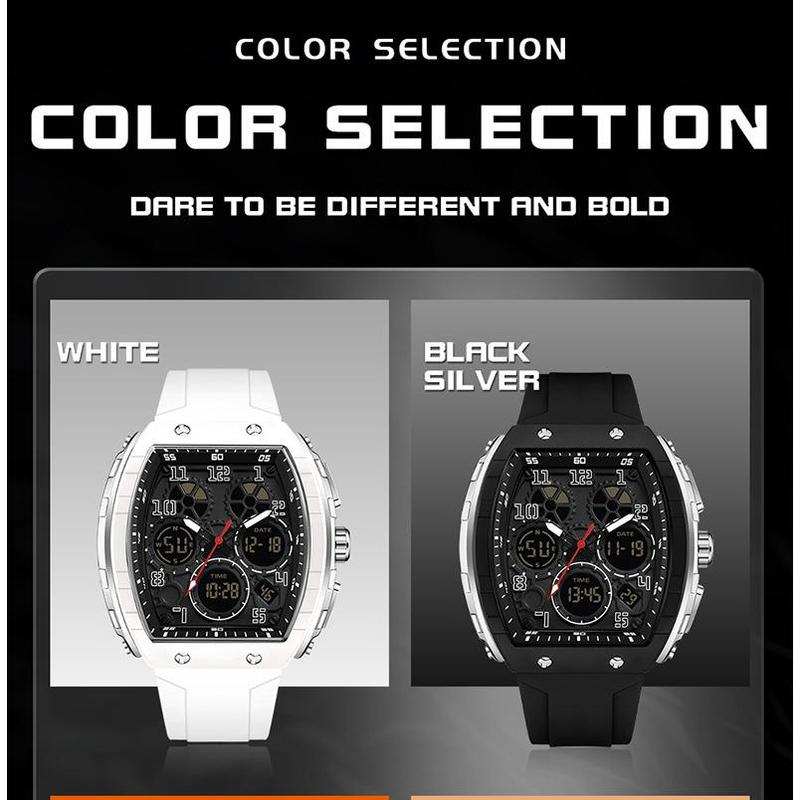 🎁Découvrez Noël 50 % DE RÉDUCTION🎄Montre automatique numérique lumineuse et sportive pour homme