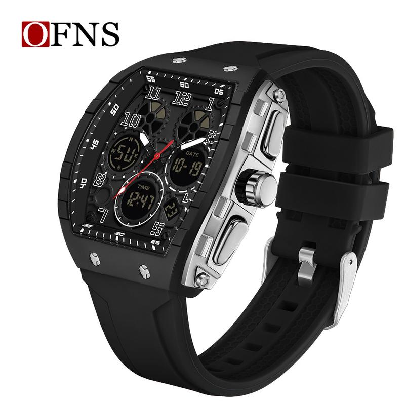 🎁Découvrez Noël 50 % DE RÉDUCTION🎄Montre automatique numérique lumineuse et sportive pour homme