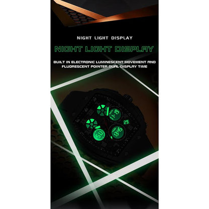 🎁Découvrez Noël 50 % DE RÉDUCTION🎄Montre automatique numérique lumineuse et sportive pour homme