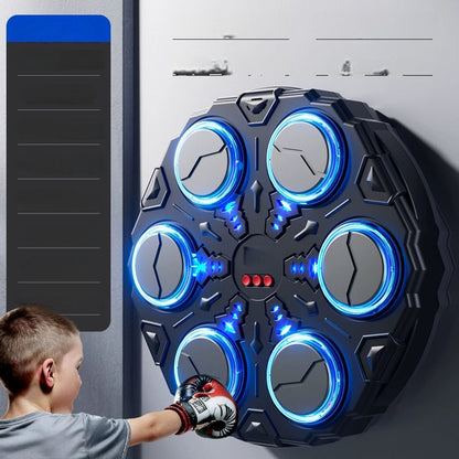 Machine de boxe interactive, intelligente et musicale