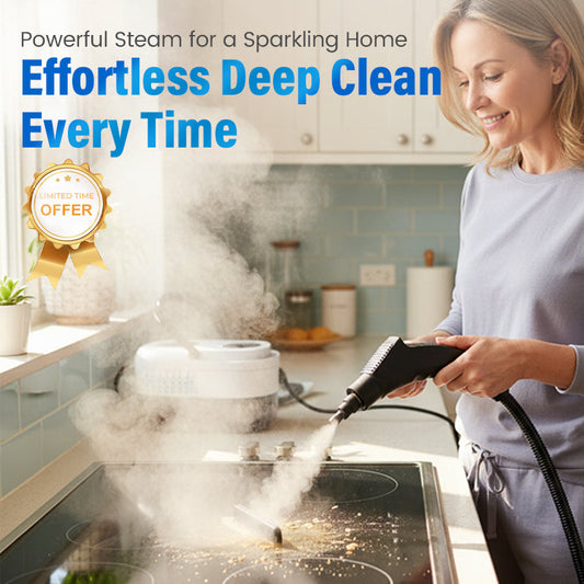 【Livraison gratuite】Nettoyeur vapeur multifonctionnel haute température pour la maison