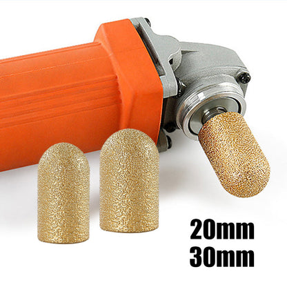 Tête de meulage ronde brasée sous vide, abrasive
