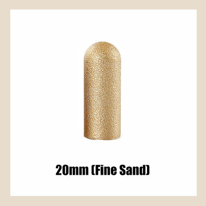 Tête de meulage ronde brasée sous vide, abrasive