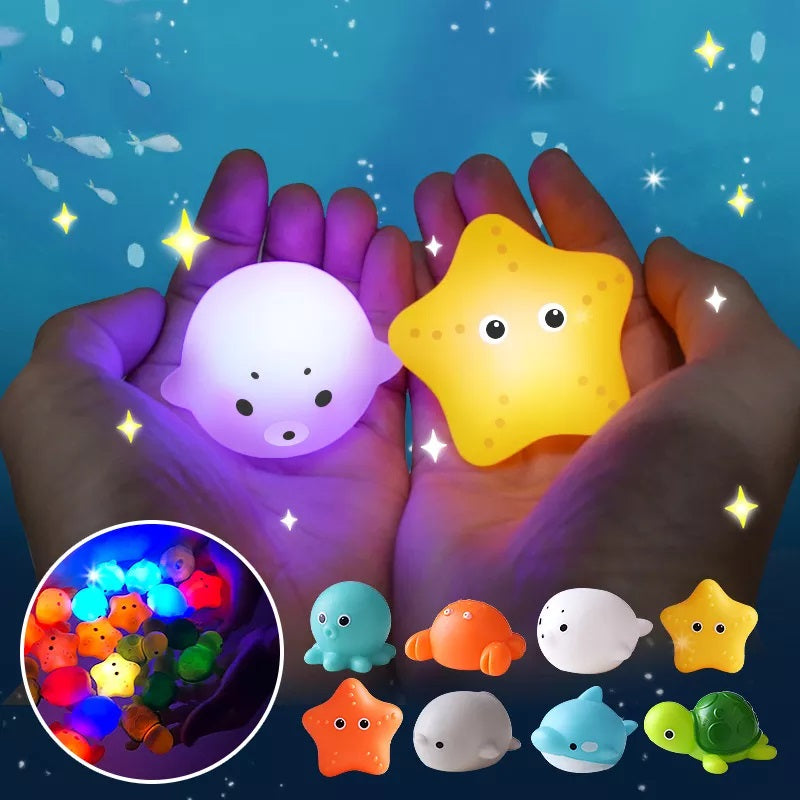 BATH BUDDIES - FAITES DE L'HEURE DU BAIN UN MOMENT DE JOIE - ANIMAUX LUMINEUX