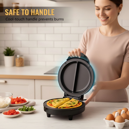 Plaque de cuisson électrique multifonctionnelle antiadhésive pour le petit-déjeuner