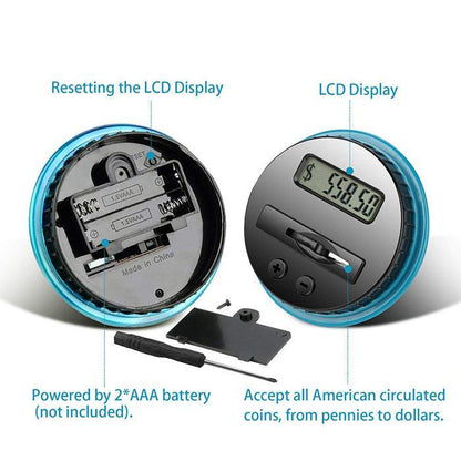 💰 PROMO FLASH : 50% DE RÉDUCTION ! 🏦 Tirelire Numérique – ABS – Compteur Électronique & Écran LCD for Enfants & Adultes ✨