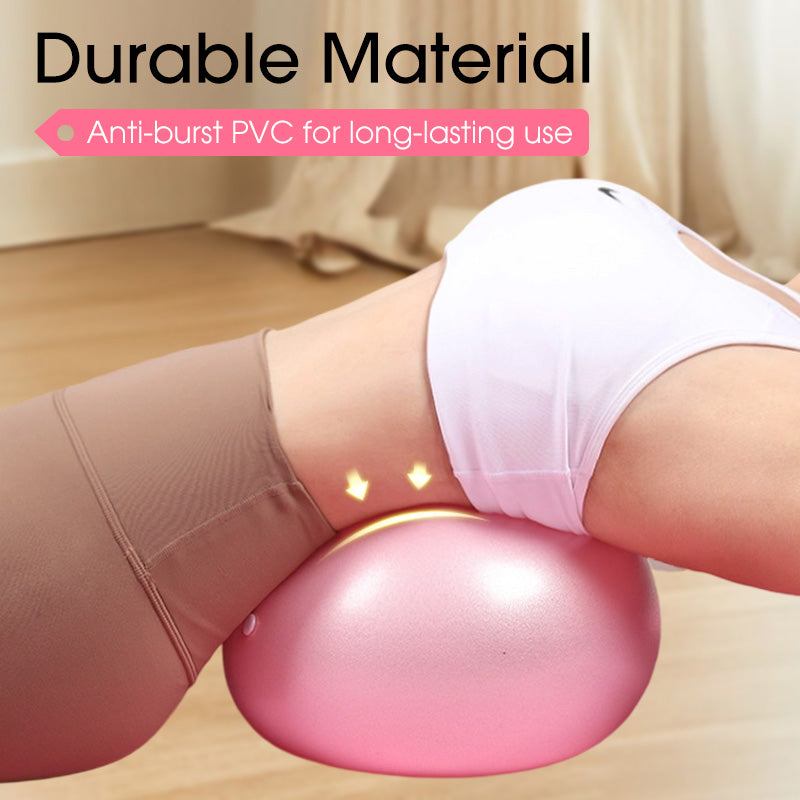 🤸‍♀️ 50% DE RÉDUCTION ! ⚽ Ballon Pilates 9 Pouces – Anti-Éclatement, Pompe Incluse & Idéal pour Fitness 📦💪