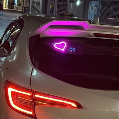 Éclairage d'ambiance solaire pour voiture | Romantique et sans fil ! ❤️🚗