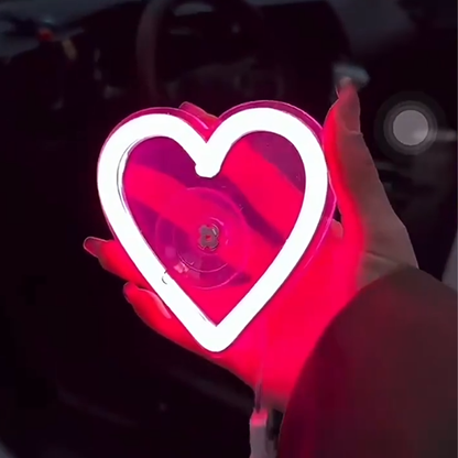 Éclairage d'ambiance solaire pour voiture | Romantique et sans fil ! ❤️🚗