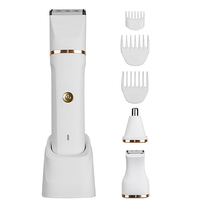 Tondeuse électrique 3 en 1 pour poils corporels, tondeuse sans fil pour poils intimes pour hommes