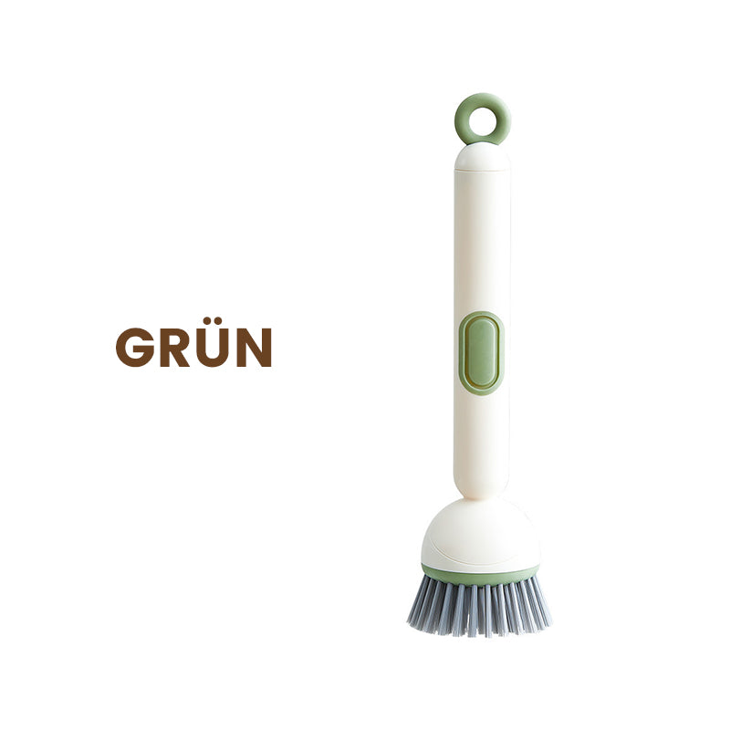 🌟ACHETEZ 2, OFFERT 1 ! ✨Brosse de nettoyage rotative avec long manche pour la vaisselle et les casseroles