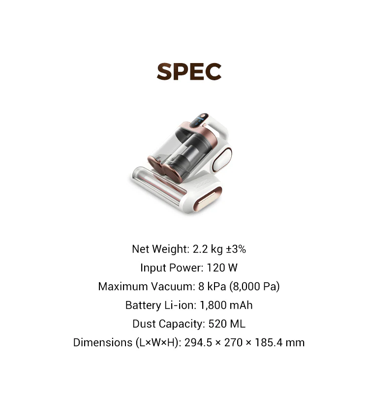 ⏳Offre spéciale à durée limitée 45% OFF！⏰Aspirateur pour matelas pour éliminer les acariens [Livraison gratuit FR]