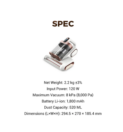 ⏳Offre spéciale à durée limitée 45% OFF！⏰Aspirateur pour matelas pour éliminer les acariens [Livraison gratuit FR]