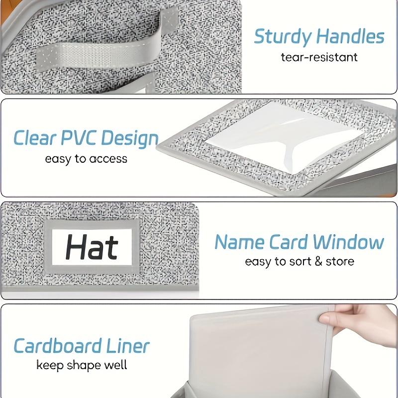 🧢 50% DE RÉDUCTION ! 🎉 Boîtes Empilables pour Casquettes – Transparentes, Modulables & Gain de Place ⚾📦