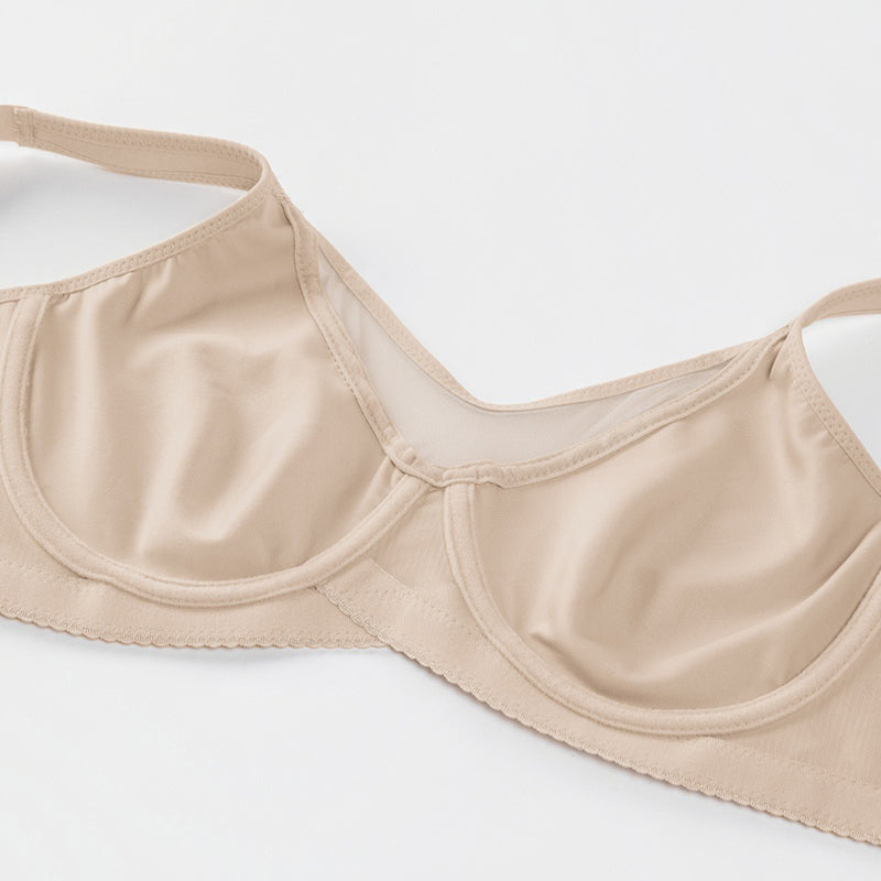 🏆 50% DE RÉDUCTION ! 💐Soutien-gorge élégant et transparent à couverture intégrale pour femmes rondes
